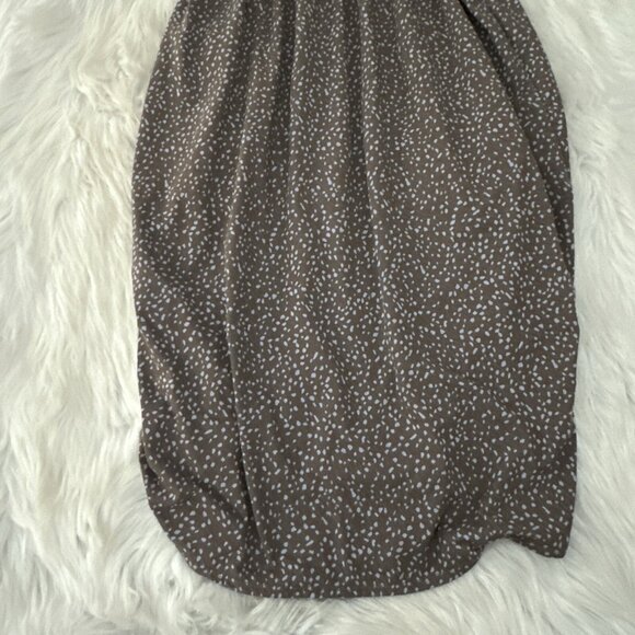 Prana womens XS brown geo pattern strappy hiking dress built in bra - Picture 8 of 13